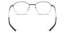 Shop ic! berlin Gen Irregular Eyeglasses in Matte Black online.