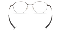 Shop ic! berlin Gen Irregular Eyeglasses in Matte Dark Brown online.