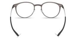 Shop ic! berlin Robin Unisex Panthos Eyeglasses in Matte Dark Brown online.
