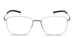 Shop ic! berlin Vento Irregular Eyeglasses in Shiny Graphite online.