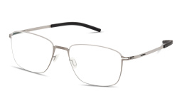 Shop ic! berlin Vento Irregular Eyeglasses in Shiny Graphite online.