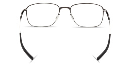 Shop ic! berlin Vento Irregular Eyeglasses in Graphite online.