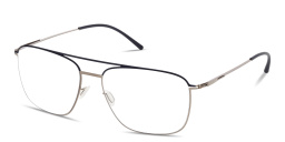 ic! berlin Wes Unisex Wide Aviator Eyeglasses in Matte Light Bronze – Product Photo 2