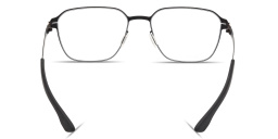 ic! berlin MB 12 Panthos Eyeglasses in Matte Black – Product Photo 4