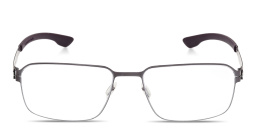 MB 13 Square Eyeglasses من آي سي برلين بلون رصاصي مطفي - صورة المنتج 1