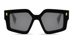 FENDI Roma Square Sunglasses in Black – Product Photo 1