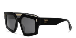 FENDI Roma Square Sunglasses in Black – Product Photo 2