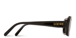 LOEWE Slim Square Sunglasses in Black – Product Photo 3