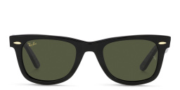 Shop Ray-Ban Original Wayfarer Classic Unisex Square Sunglasses in Black online.