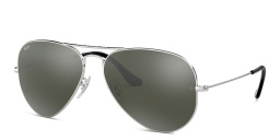 Shop Ray-Ban Pilot Classic Sunglasses in Silver online.