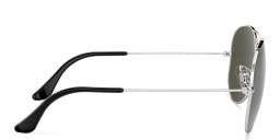 Shop Ray-Ban Pilot Classic Sunglasses in Silver online.