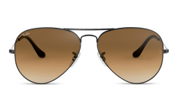 Ray-Ban Unisex Aviator Sunglasses in Metal in Silver – Product Photo 1