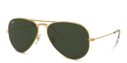 Ray-Ban Unisex Pilot Sunglasses in Polished Gold – Product Photo 2