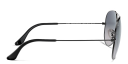 Ray-Ban Unisex Pilot Sunglasses in Gunmetal – Product Photo 3