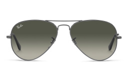 Ray-Ban Unisex Aviator Sunglasses in Metal in Gunmetal – Product Photo 1