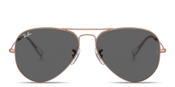 Ray-Ban Unisex Aviator Sunglasses in Metal in Rose Gold – Product Photo 1