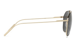 نظارة شمسية أفياتور كبيرة من دولتشي آند غابانا بلون أسود - صورة المنتج 3