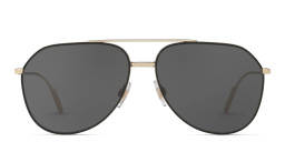 Dolce & Gabbana Wide Aviator Sunglasses in Black – Product Photo 1