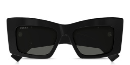 GUCCI GG Cat-Eye Sunglasses in Black – Product Photo 1