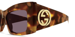 GUCCI GG Cat-Eye Sunglasses in Havana – Product Photo 3