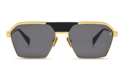 BALMAIN Sergeant Unisex Aviator Sunglasses in Gold – Product Photo 1