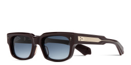 Shop JACQUES MARIE MAGE Mattei Unisex Rectangle Sunglasses - Limited Production of 300 Pieces in Purple online.