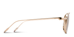 Shop JACQUES MARIE MAGE Jagger Unisex Aviator Sunglasses in Light Gold online.