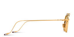 نظارات شمسية دايسن بإطار دائري للجنسين من جاك ماري ماج بلون ذهبي - صورة المنتج 3