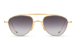 Shop JACQUES MARIE MAGE Flynn Unisex Pilot Sunglasses - Limited Production of 500 Pieces in Gold online.