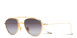 Shop JACQUES MARIE MAGE Flynn Unisex Pilot Sunglasses - Limited Production of 500 Pieces in Gold online.