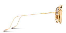 Shop JACQUES MARIE MAGE Flynn Unisex Pilot Sunglasses - Limited Production of 500 Pieces in Gold online.