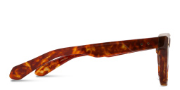 Shop JACQUES MARIE MAGE Lucknow Unisex Square Sunglasses in Havana online.