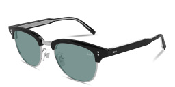 Shop Dunhill Heritage Hobnail Acetate Round Sunglasses in Black online.