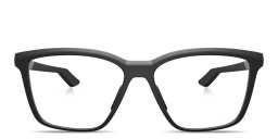Shop Oakley Enigma Mass Unisex Square Eyeglasses in Black online.