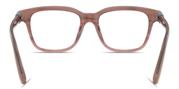Shop BRUNELLO CUCINELLI Square Eyeglasses in Brown online.