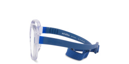 Shop Mira Flex Logo Kids Rectangle Eyeglasses in Clear online.