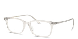 Shop OLIVER PEOPLES Neylan Rectangle Eyeglasses in Transparent Grey online.