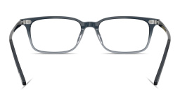 Shop OLIVER PEOPLES Neylan Rectangle Eyeglasses in Blue online.