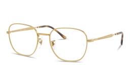 Ray-Ban Optics Unisex Square Eyeglasses in Gold – Product Photo 2