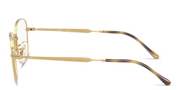 Ray-Ban Optics Unisex Square Eyeglasses in Gold – Product Photo 3