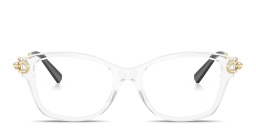 Shop TIFFANY Tiffany HardWear Cat-Eye Eyeglasses in Clear online.