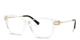 Shop TIFFANY Tiffany HardWear Cat-Eye Eyeglasses in Clear online.