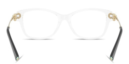 Shop TIFFANY Tiffany HardWear Cat-Eye Eyeglasses in Clear online.