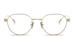 تسوق نظارات طبية دائرية للجنسين بتوقيع العلامة مونكلير بلون ذهبي أونلاين.