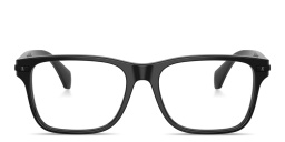 Shop Moncler Logo Signature Unisex Pillow Eyeglasses in Shiny Black online.