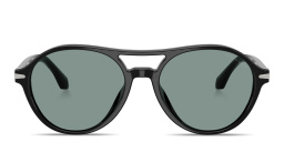 GIORGIO ARMANI Round Sunglasses in Black – Product Photo 1