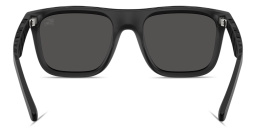 BURBERRY Logo Signature Square Sunglasses in Black – Product Photo 4