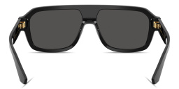 تسوق نظارات شمسية طراز أفياتور برمز دي جي دولتشي آند غابانا بلون أسود أونلاين.