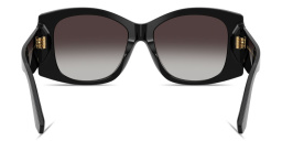 تسوق نظارات شمسية طراز كات آي بشعار دي چي دولتشي آند غابانا بلون أسود أونلاين.