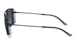 Emporio Armani Eagle Logo Square Sunglasses in Black – Product Photo 3